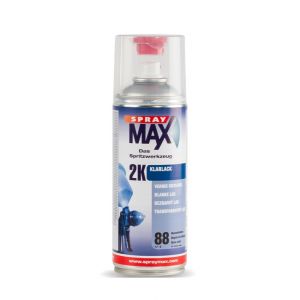 2K Spray MAX bezfarebný lesklý dvojzložkový lak 400ml 