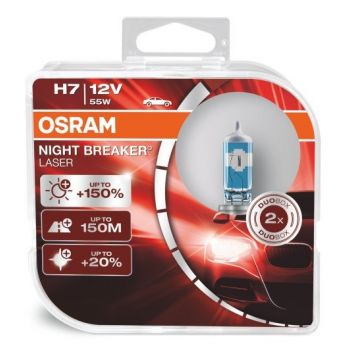 H7 Night Braker Laser OSRAM +150% sada 2ks